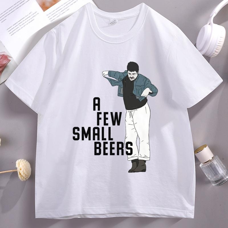 

A Few Small Beers Unisex Heavyweight T-shirt Casual Comfortable Round Neck Short Sleeve Tshirt Streetwear Male Clothes 5XL різнокольоровий