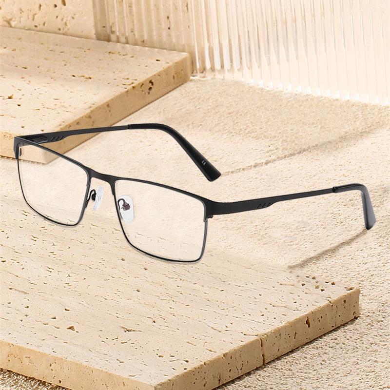 Men Business Reading Glasses Frame for Reader Mens Presbyopia Optical Eyeglasses Classic Hyperopia Spectacles Diopter 0 to +6.0