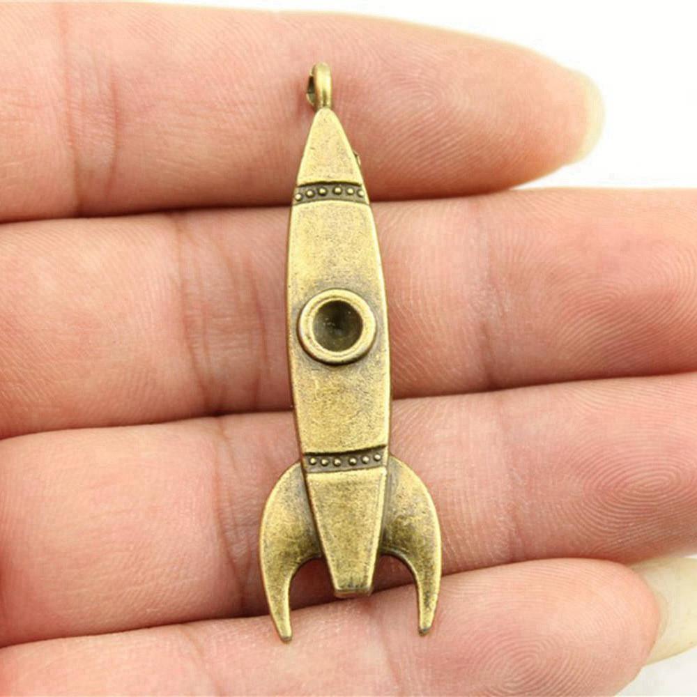 Charms Airplane Ship Pendants Minimalist Jewelry Components QC001
