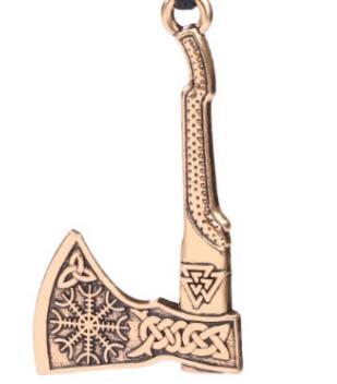 Slavic Axe Pendants Amulet Men Religious Celtics Knot Charms DIY Accessories for Jewelry Necklace Bracelet Making