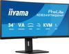 Iiyama ProLite XCB3497WQSN-B1 Monitor 34" UWQHD LED Czarny