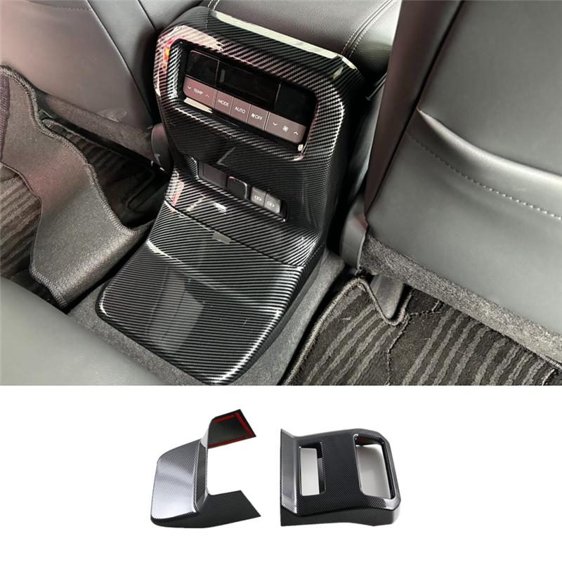 

A03Z-Для Toyota Land Cruiser 250 Prado J250 LC250 2024 Накладка на задній вентиляційний отвір Панель захисту від ударів Ногами Аксесуари Carbon fiber color