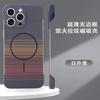 Carbon Fiber Texture Magnetic Snap-On Case IPhone 17 Pro Max 16 15 Ultra Slim Shockproof Heat Dissipation PC Cover