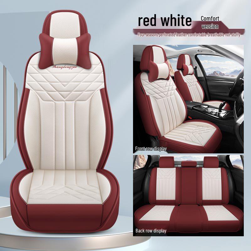 Skoda New Octavia Seat Cover - Full Coverage for 2013/14/16/18/19 Models, All Season, Five-Seater Cushion