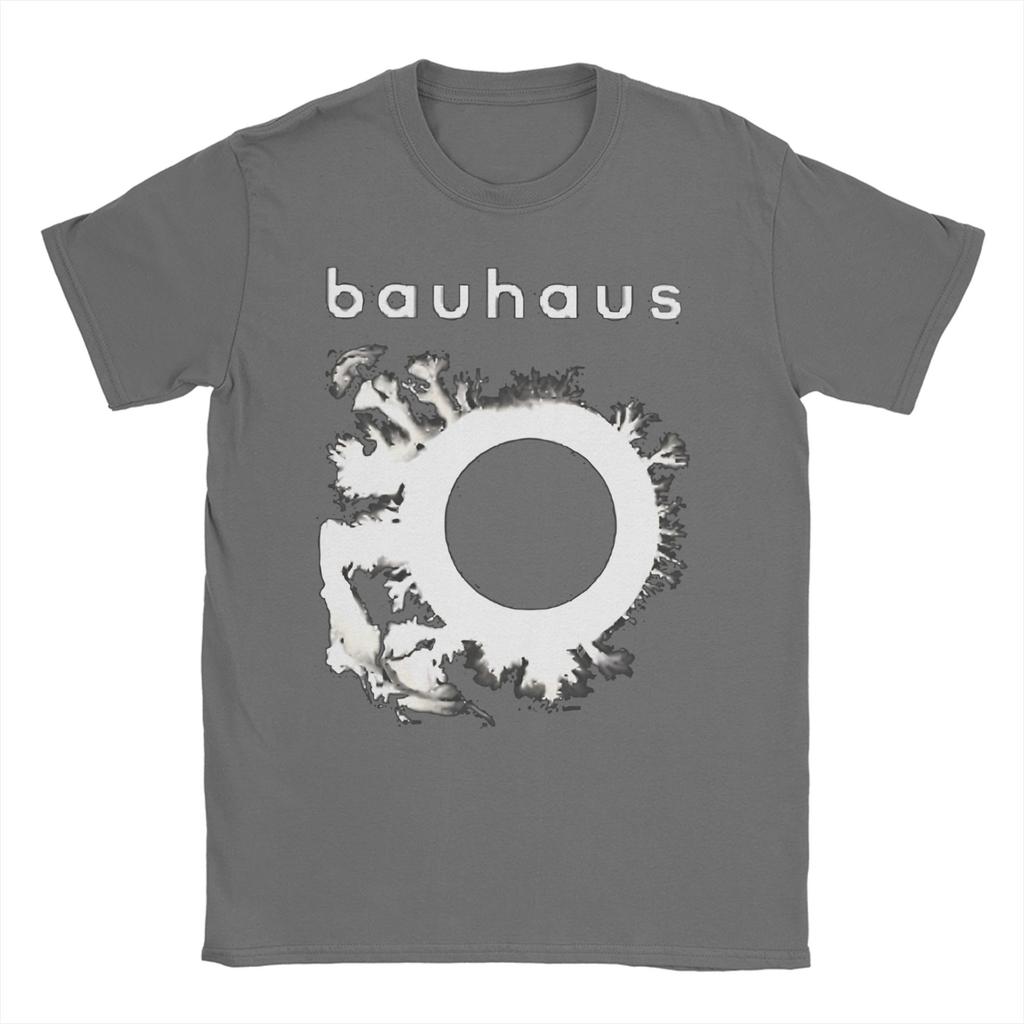 Funny Bauhaus TShirt for Unisex O Neck Cotton T Shirts Short Sleeve Tee Shirt Printed Clothing