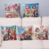 Anime The Quintessential Quintuplets Pillow Cushion Cover Pillowcase Living Room Sofa Home Decor Customized