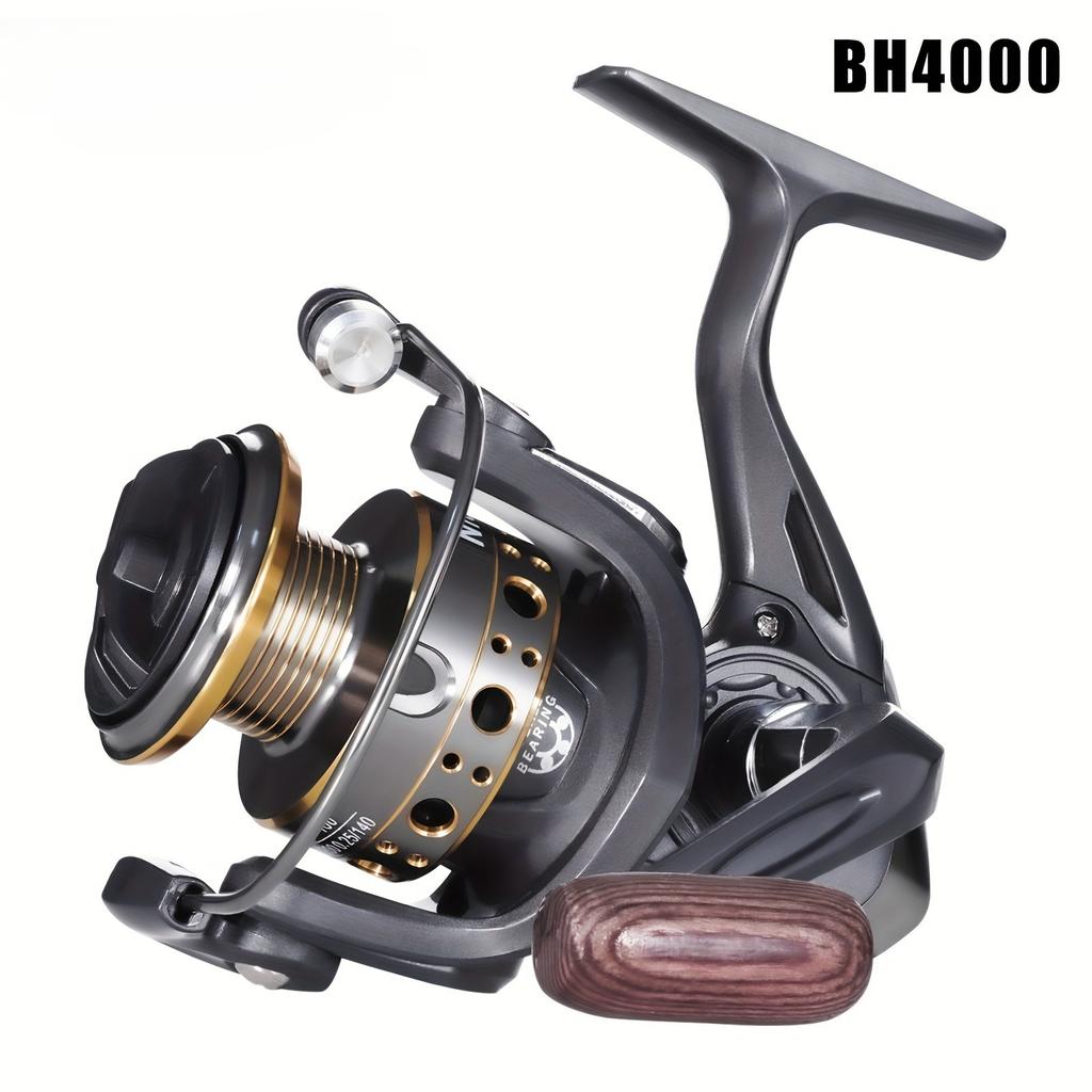 2026 Spinning Reel Fishing Reel Lure Reel All-Metal Spinning Reel Fishing Rod Fishing Tackle 5.2:1 Ratio 8-13KG Drag Power Corrosion Resistant