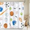 1 pack Children's cartoon style polyester shower curtain waterproof cloth bathroom partition curtain home decorative curtain
