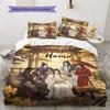 Name Custom WangXian Pattern Bedding Set Quilt Cover Pillowcase Home Decor Gift (1 * duvet cover + 2 * pillowcase, without core)