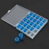 25pcs Plastic Plastic Spool With Organizer Replacement Bobbins Accessories Empty Bobbins  DIY Sewing