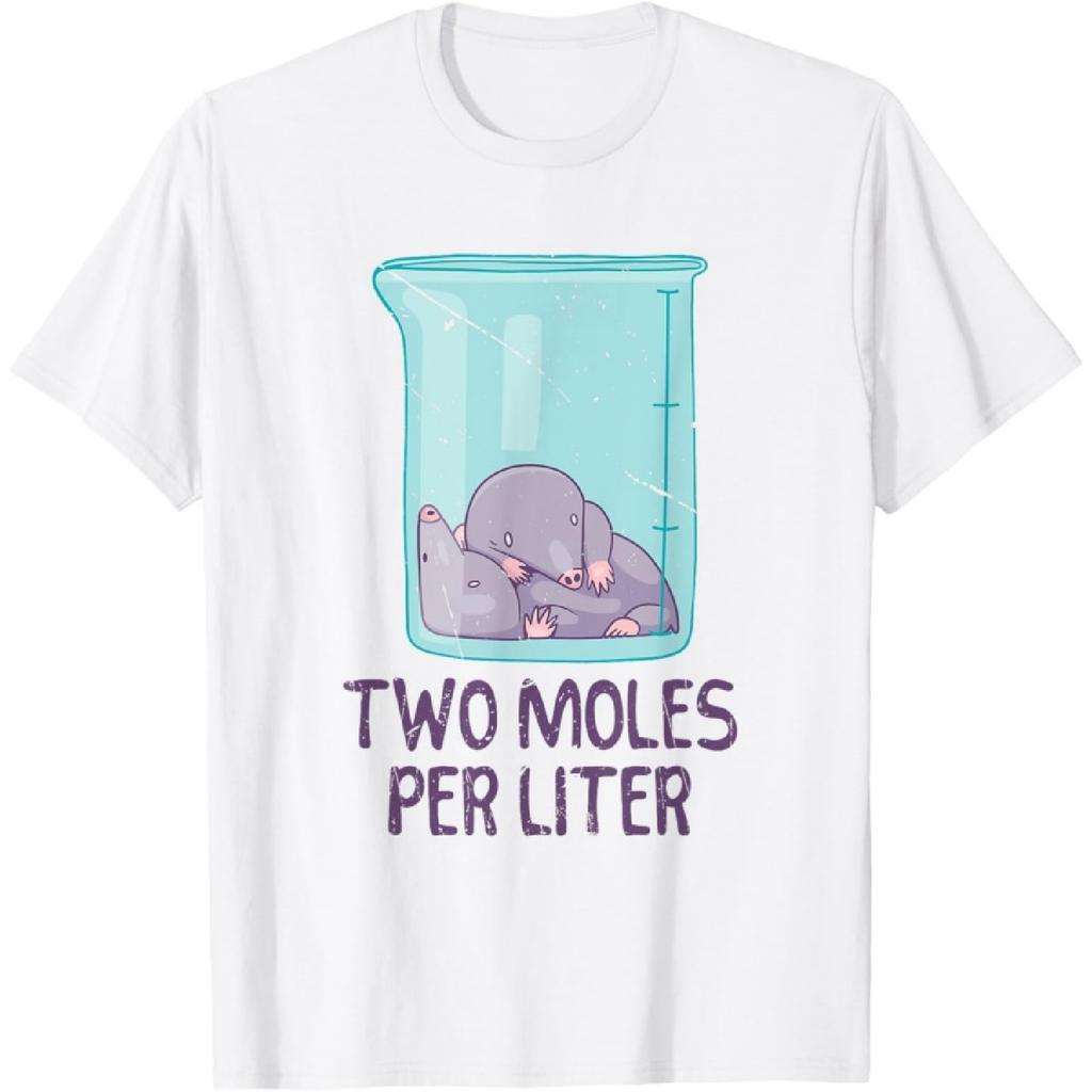 Two moles per liter - moles T-Shirt