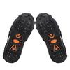 1 Pair Universal 24 Teeth Anti Slip Ice Cleat Shoe Grips Spikes Cleats Crampons for Hiking ClimbingL:39 42