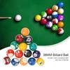 16PCS Eco‑friendly 38MM Resin Children Billiard Ball Toy Mini Pool Table Accesssory