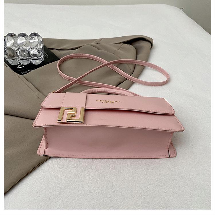 Korean Style Retro Square Crossbody Bag - Women's Casual Chic, 2026 Collection