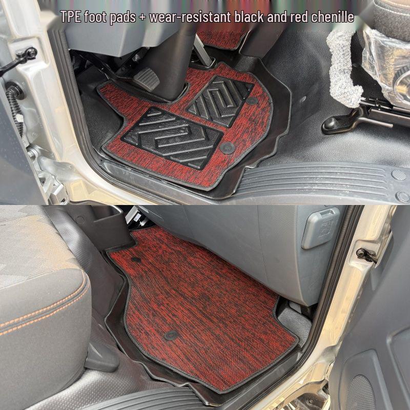 Foton ES5/ES3 Truck TPE Floor Mats for Times Leader, Big King Kong, Ruowo Shenglong, Light Cargo Trucks