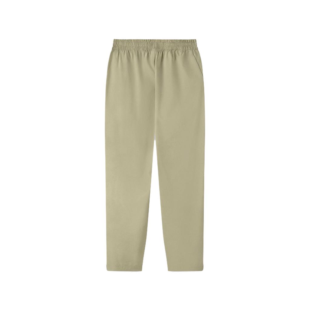 Skechers Simple Mid-Waist Woven Lace-Up Casual Pants Men bottoms L126M035-00V8