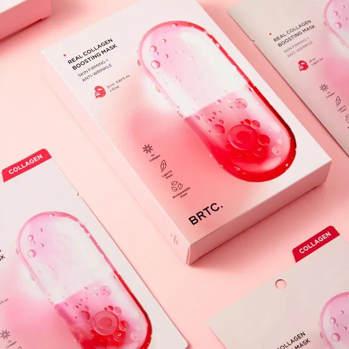 BRTC Real Collagen Boosting Mask 10 Sheets