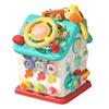 Toddler Six-sided Busy House with LED Light Fine Motor Skills Multi-functional Kids Sensory