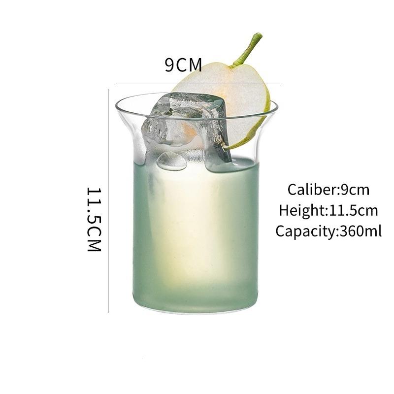 

Japanese Style Ultra-thin Cocktail Glass Creative Reverse Mouth Glasses Cups Sparkling Water Glasses Juice Bar Mixing Glass Cup 1pc