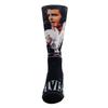 Elvis Presley Unisex Adult Mic Sublimation Crew Socks