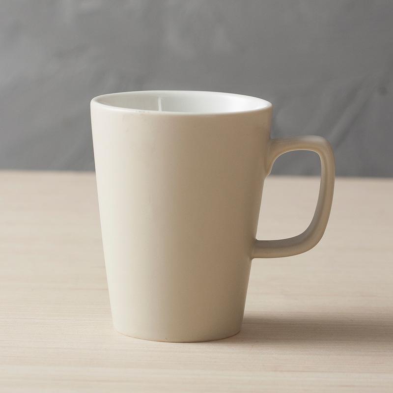 Large Capacity Simple Ceramic Water Cup Creative Mug with Handle Porcelain Drinkware Office Meeting Couple Student Mug