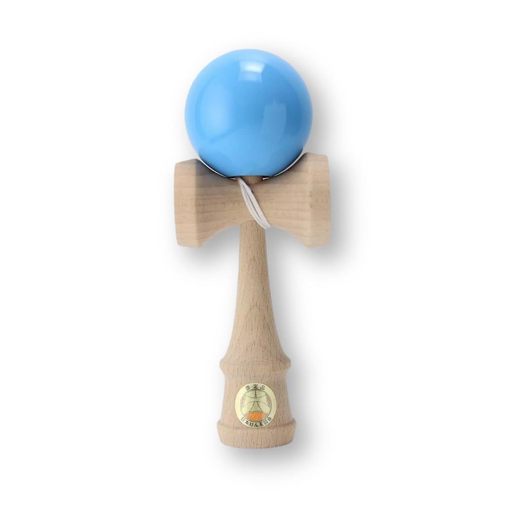 Yamagata Kobo OOZORA Solid Certified by the Japan Kendama Competition Kendama Kendama, Color, Association, (Light Blue)