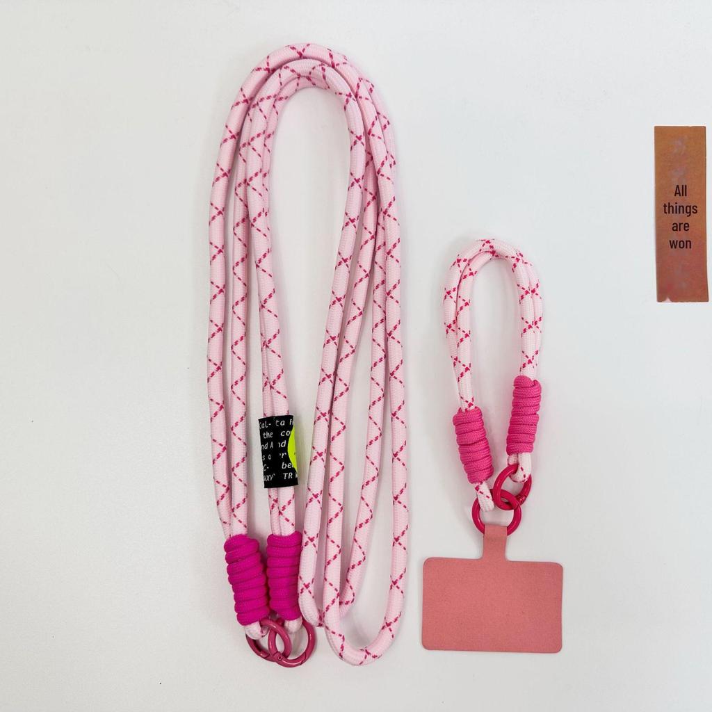 Women's Crossbody and Wrist Mobile Phone Chain - Handwoven, Universal Fit for Outdoor Use