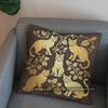 2D Exquisite Leopard Pattern Decorative Pillow Cover Pattern Cushion Cover Suitable For Sofa Bedroom Car Pillow Cover