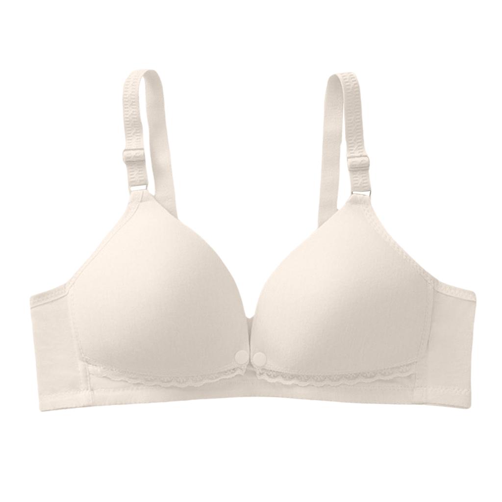 Women's Underwear Breastfeeding Underwear Thin Front Buckle Collection Postpartum Breastfeeding Pregnant Women's Special Bra