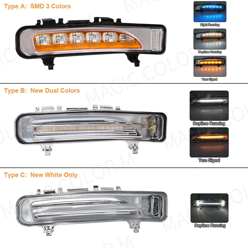 DRL Für Ford Edge Everest 2011 2012 2013 2014 LED Tagfahrlicht Auto Nebel Lampe Weiß Gelb Blinker Auto zubehör