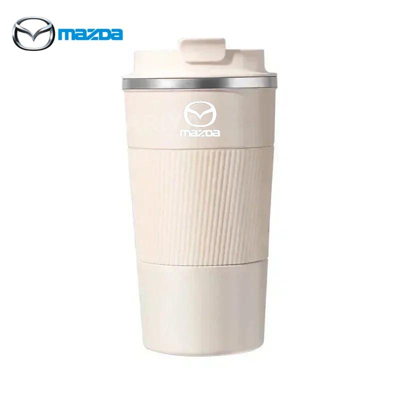 Edelstahl Kaffee Thermosbecher Auto Vakuumflasche Reise Thermobecher Für Mazda CX4 CX5 CX7 CX8 CX9 CX30 Atenza Axela Auto