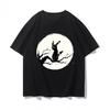 Anime Pokémon Umbreon Creative Printed T-shirt Summer Men's and Women's T-shirt Trendy Loose Casual Short Sleeve 2026 New Tops