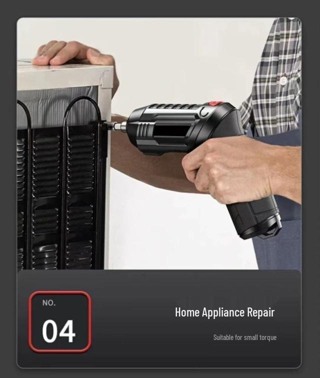 Rechargeable Multifunction Electric Screwdriver and Drill Set