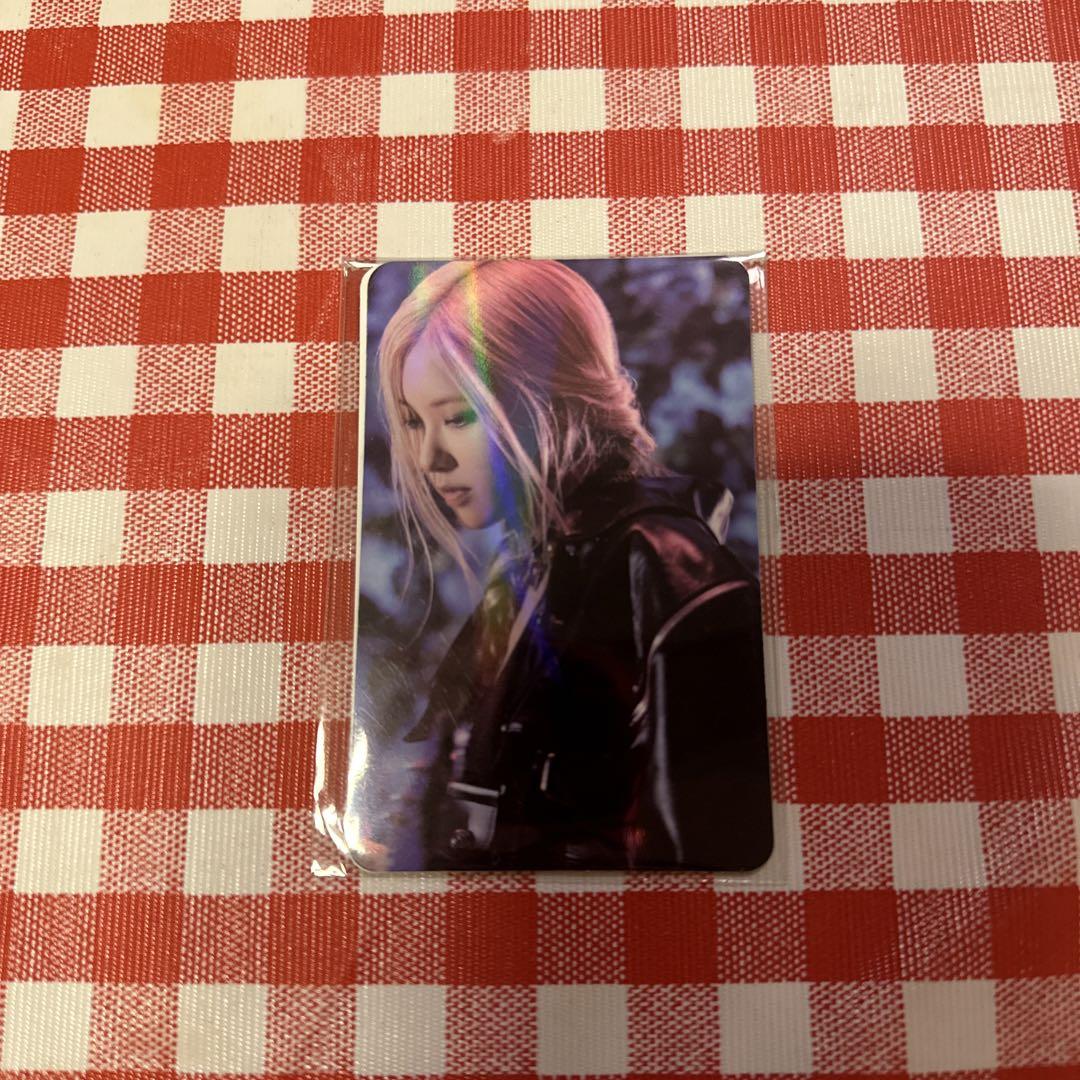 

[Б/У] blackpink Сеульский концерт Лимитированная торговая карточка Lakidro Розе