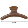 15cm Size Hair Claw Clip Arc Shaped Shark Clip Stylish Large Hair Clip  Women Use