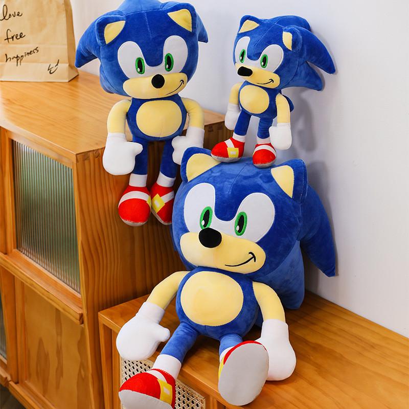 Sonic The Hedgehog Plush Toy Cartoon Gift For Kids Soft Cushion Pillow