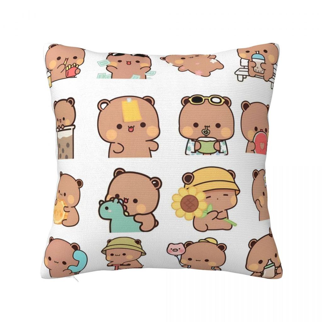 Bubu Dudu Cute Cartoon Bear Character Pillow Cover Kawaii Panda Pillow Case Cushion Cover Pillowcases For Party Home Decor