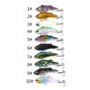 4CM 4G New Submersible Flutter SwimVI BaitLure Micro Bait for Topmouth Culter Horsemouth Bass Specialized Fake Bait for Fishing
