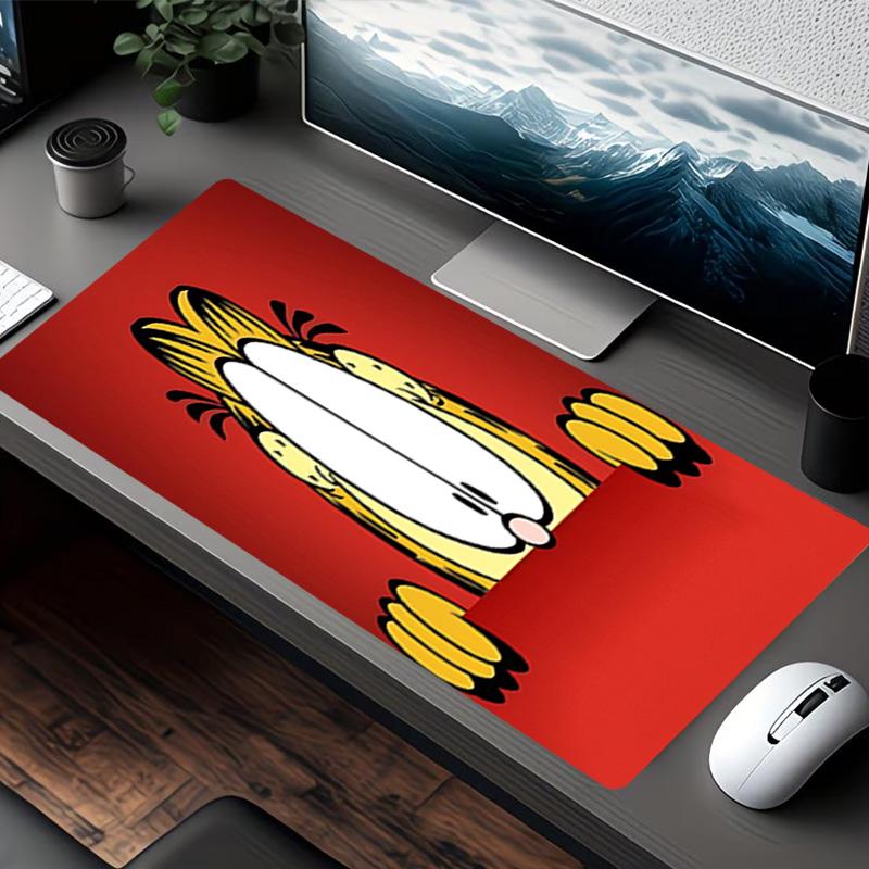Garfield Print Mouse Pad, for Keyboard Pad Laptop PC Mat for Office Home Use, Desk Decor, Perfect Birthday Gift for Gamers