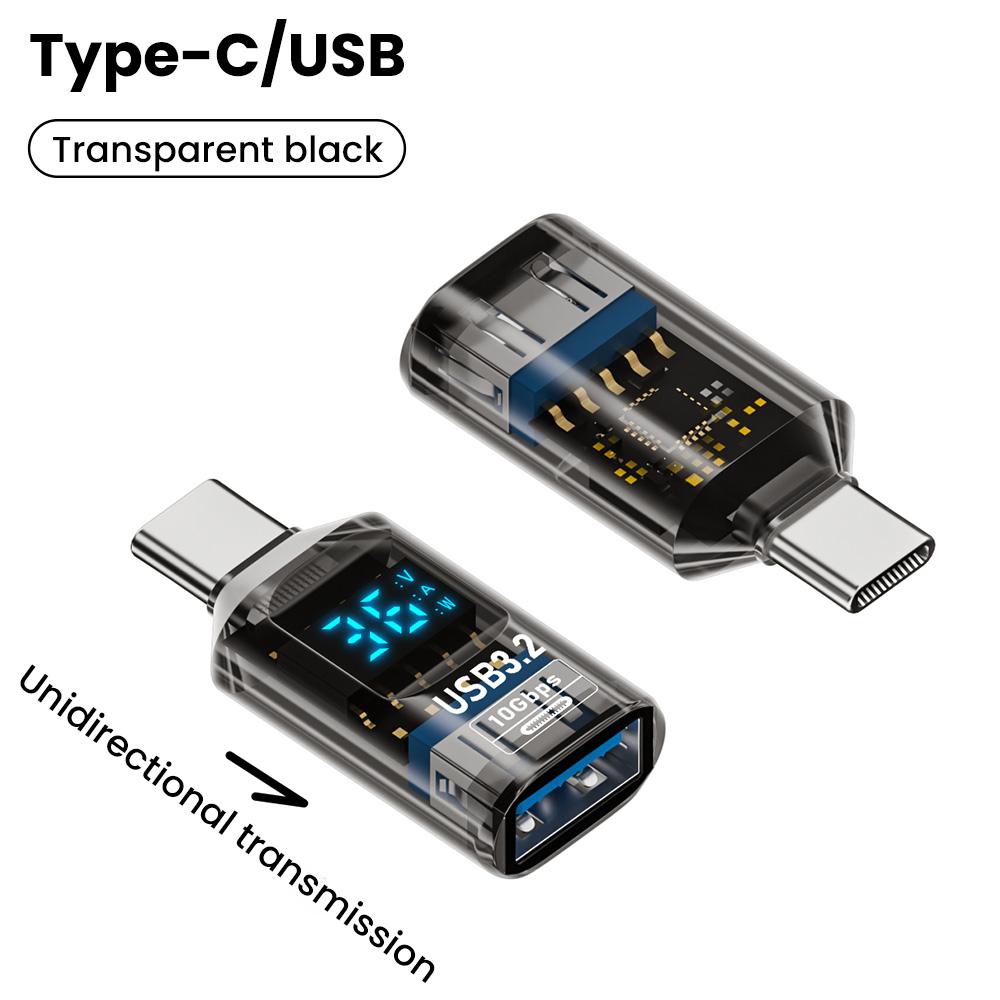

USB3.2 Digital Display Adapter 10Gbps USB Male to USB Female USBC OTG Converter Fast Charging Data Transafer For Phone PC Laptop