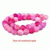 Natural Weathered Agate Frosted Beads for DIY Jewelry Accessories