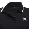 ANEW GOLF Women Back Signature Logo Pique Short T-Shirt_Bk