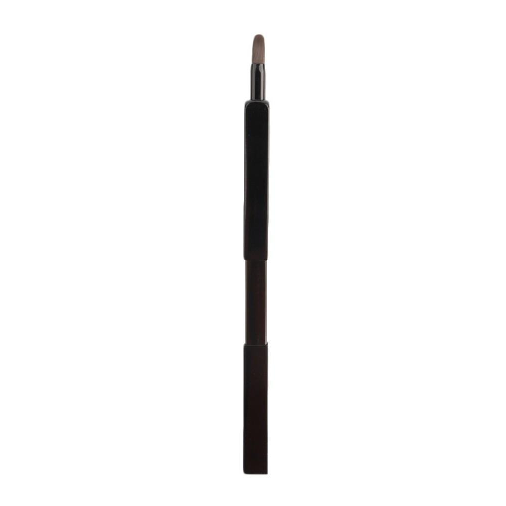Lip Liner Lip Gloss Brush Aluminium Tube Lipstick Brush Retractable Lip Brush  Dustproof чёрный