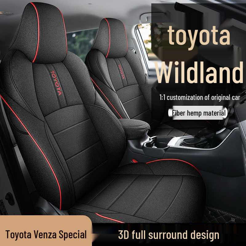 All-Season Breathable Full-Coverage Seat Covers for Toyota Highlander