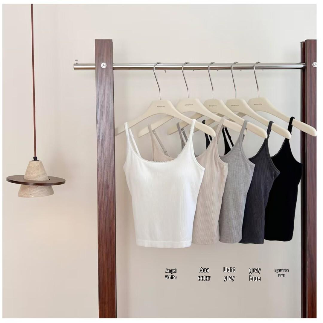 

Камисоль телесного цвета из шелка тутового дерева и модала с U-образной спинкой и интегрированной чашкой Black