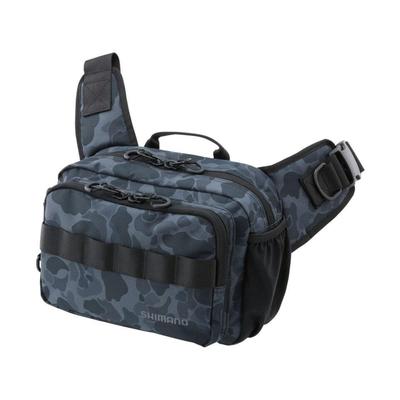 SHIMANO Shoulder Bag Black Camo BS-021T