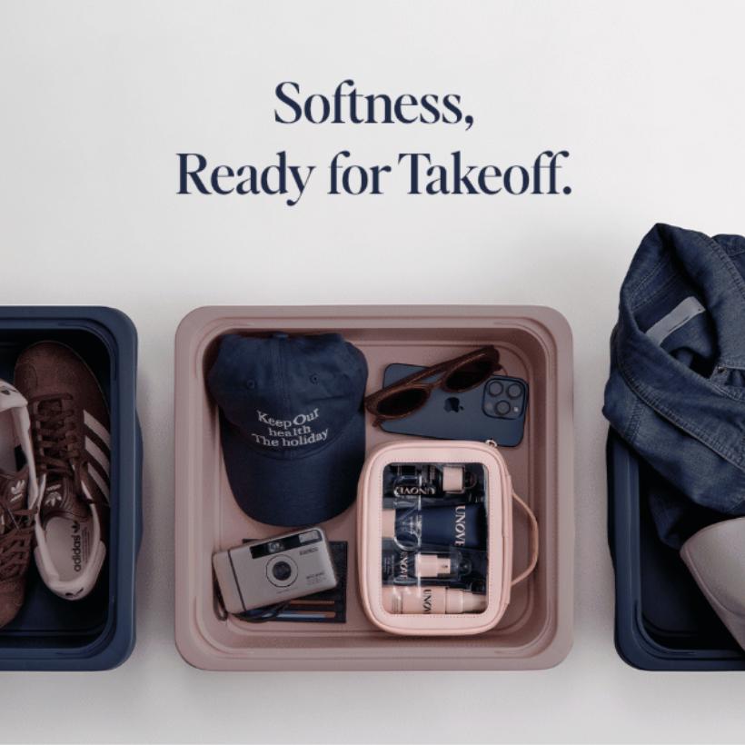 Unove Kit da Viaggio Riparazione Danni Profondi (Shampoo + Trattamento + Essenza Olio + Mist + Pochette) Set Nutriente per la Cura dei Capelli