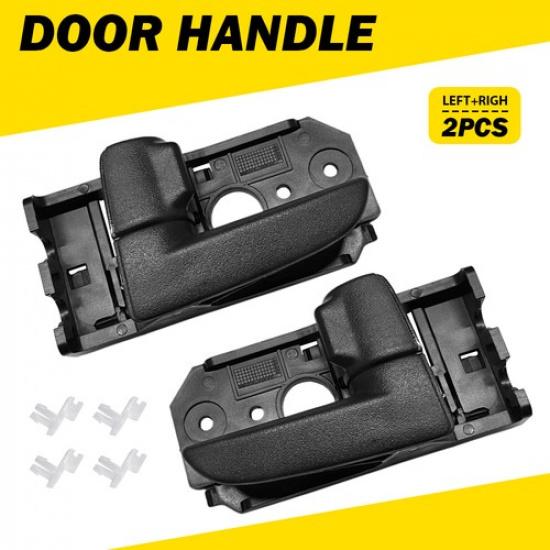 Interior For KIA Handle Door Spectra 2004-2009 05-09 Spectra5 Gray/Black/Chrome Black-2PCS