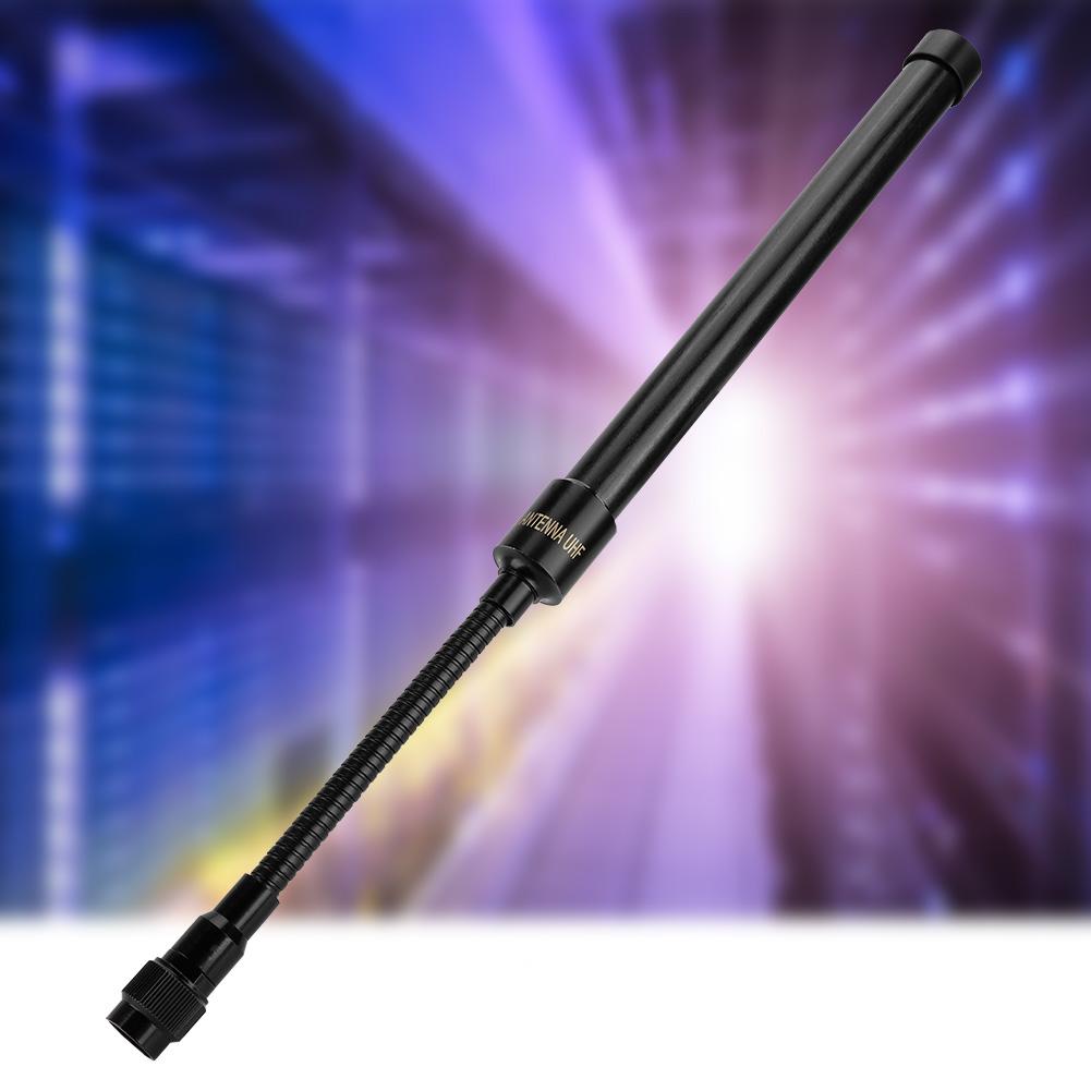 TNC Head Wirless Tactical Gooseneck Antenna Folding Tactica handheld Radio Antenna Two way