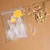 50Pcs/Bag FALSE Nails Long Lasting Ultra-thin T-shaped Transparent Nail Art Artificial Tips for